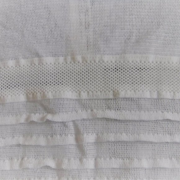 FREE PEOPLE NEW Pippa White Ruffle Double ZIP Jacket S - Picture 2 of 7